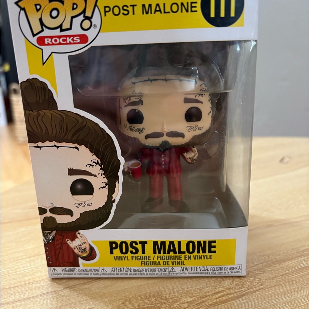 Funko Pop! Rocks Post Malone in Red Suit